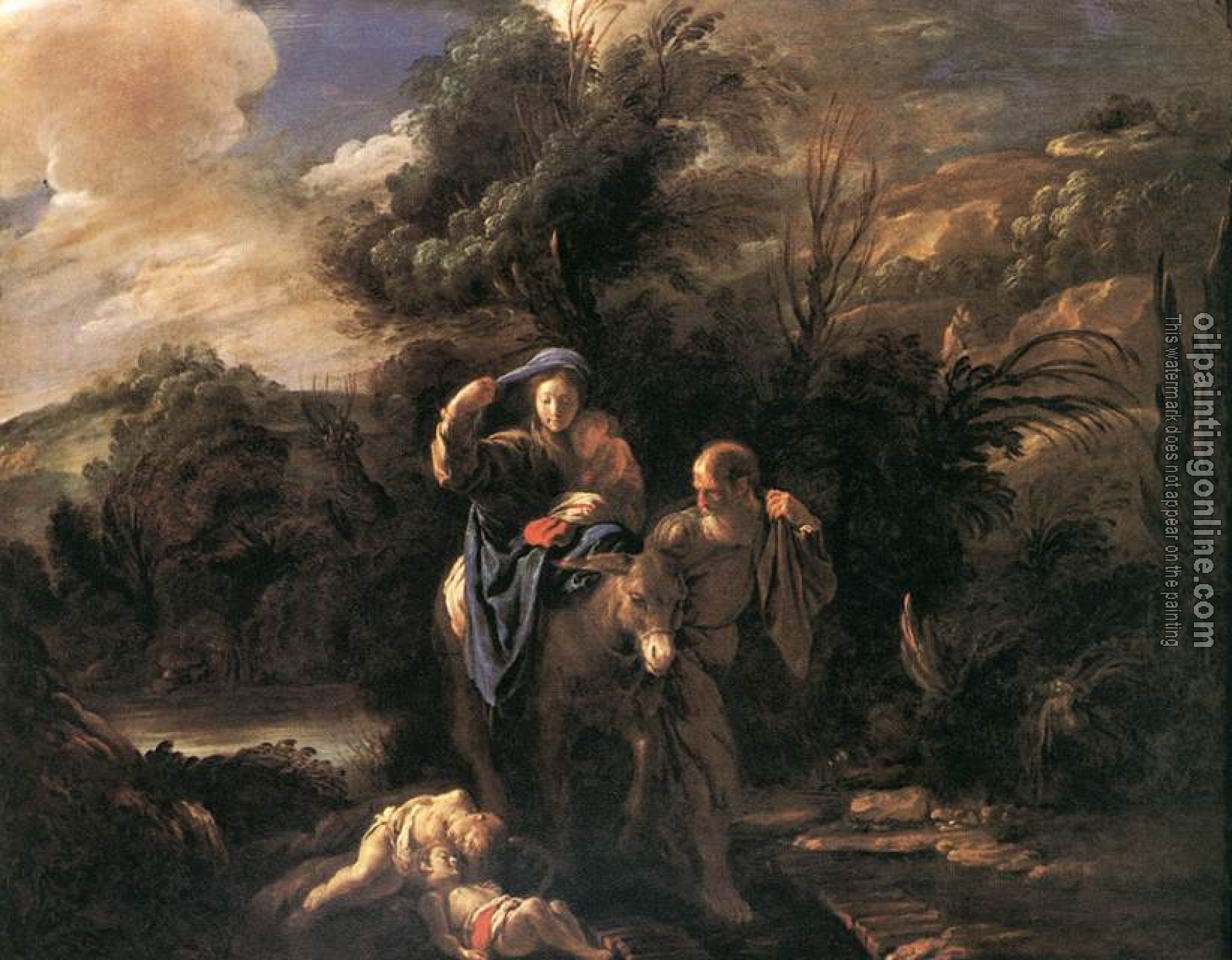 Fetti, Domenico - Flight to Egypt